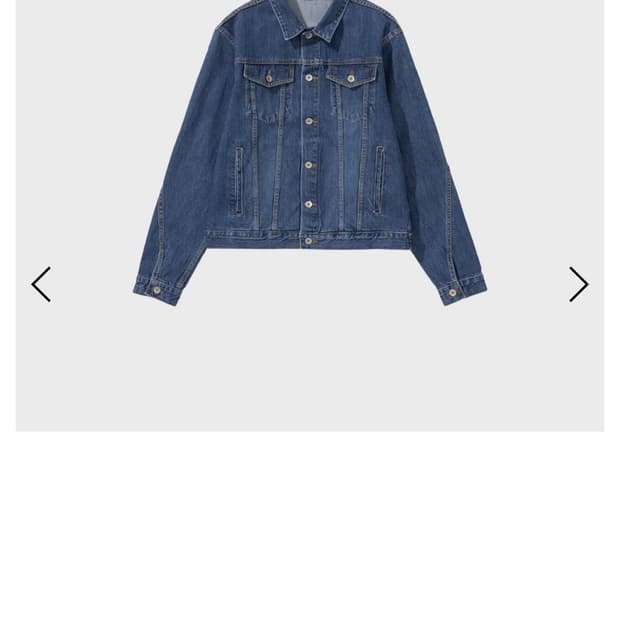 강정석 Denim jacket type 01 blue [48]