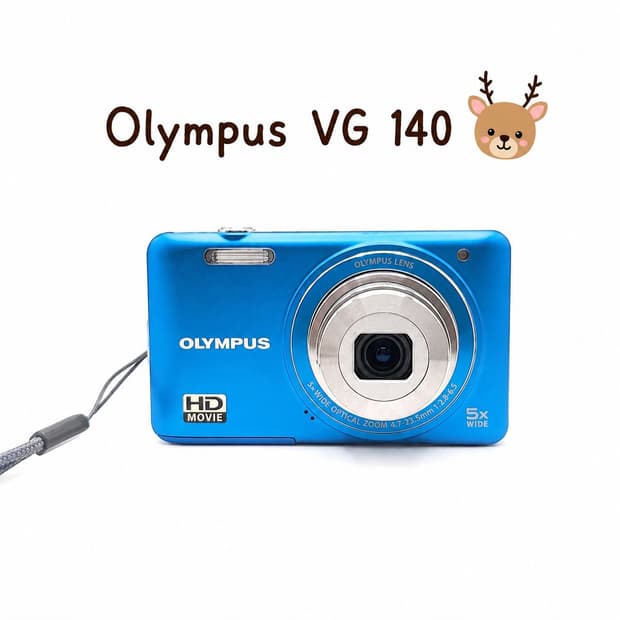 한글지원💙올림푸스 VG-140 블루 (Olympus VG-140 Blu