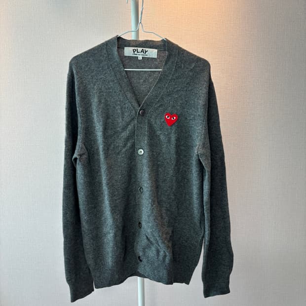 [실착 두번] 꼼데가르송 가디건 L 105