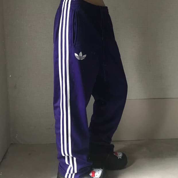 아디다스 퍼플 빅파이어버드 트레이닝 팬츠