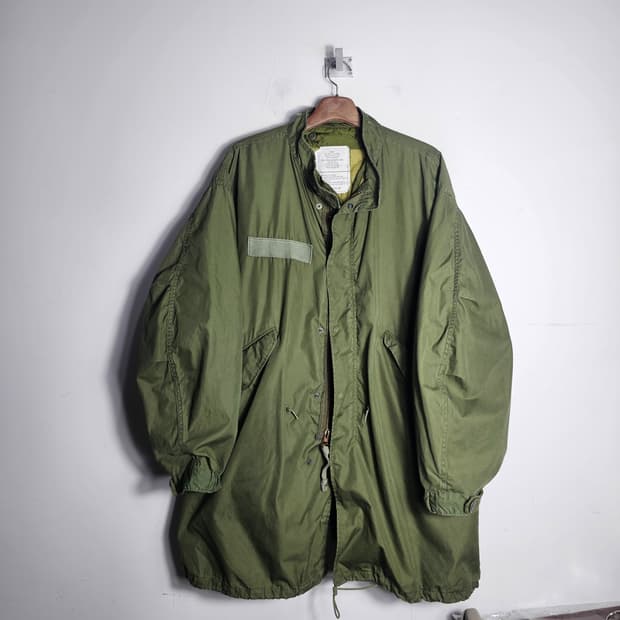 80s 오리지널 m65 피쉬테일 개파카 야상 large