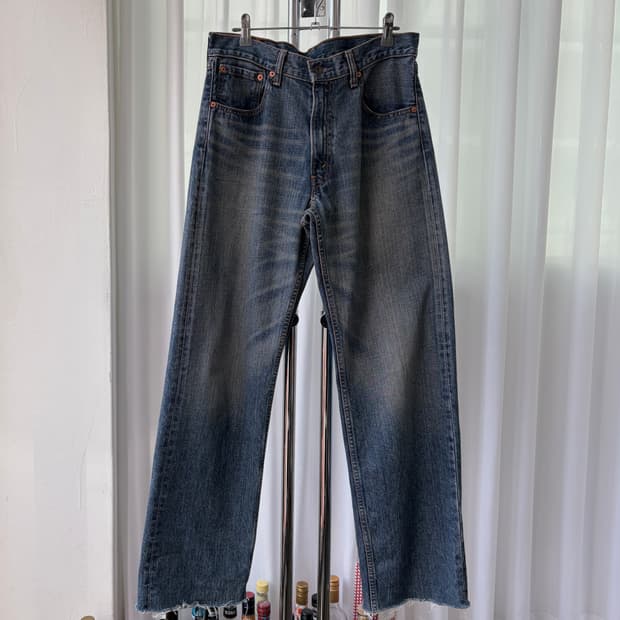 [31인치]리바이스 JPN 00s 503 빈티지워싱 데님 팬츠