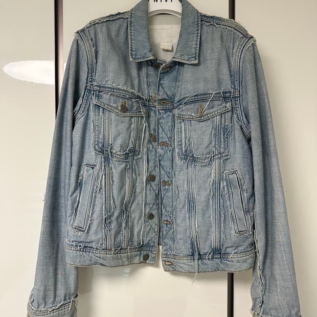 H&M X 마르지엘라 콜라보 데님 자켓