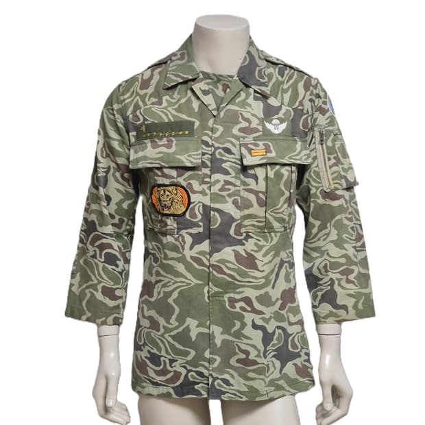 육군 구형 특수전사령부 일병 충정무늬 충정복 전투복 상의 (M)