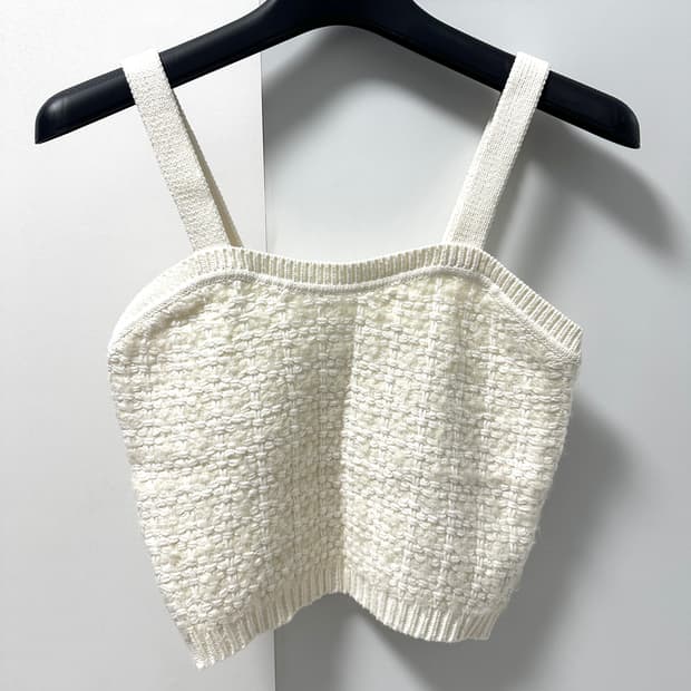 [마쥬 Maje] 여성 레이어드 니트 나시 설현착용