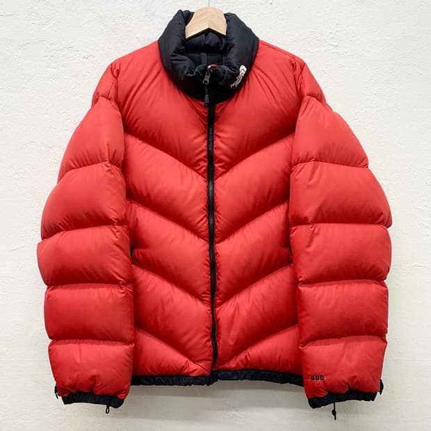 노스페이스 90s 레드 TNF 어센트 600 구스 다운