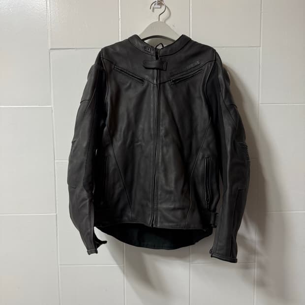 컨쿼 레더 라이더 자켓