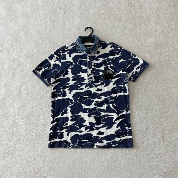 L 디젤 카모 반팔카라티 