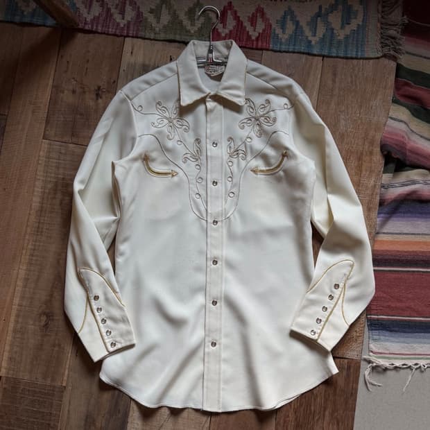 H Bar C MADE IN U.S.A. Embroidery Wester