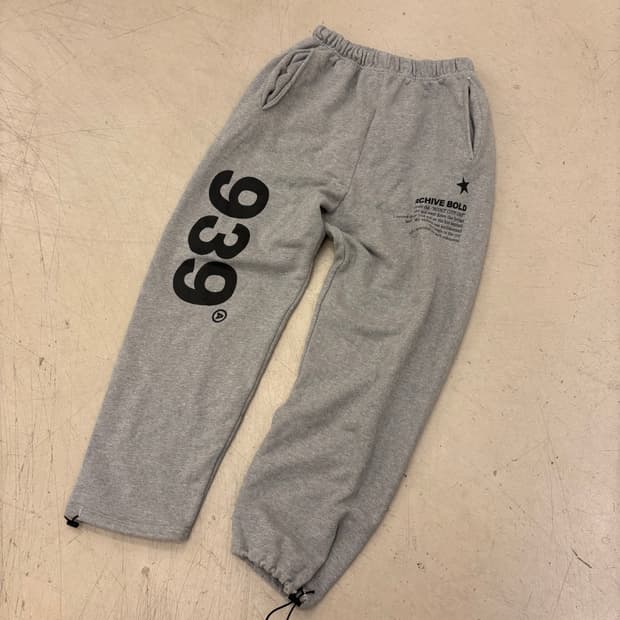 아카이브볼드 939 그레이 스웻 팬츠