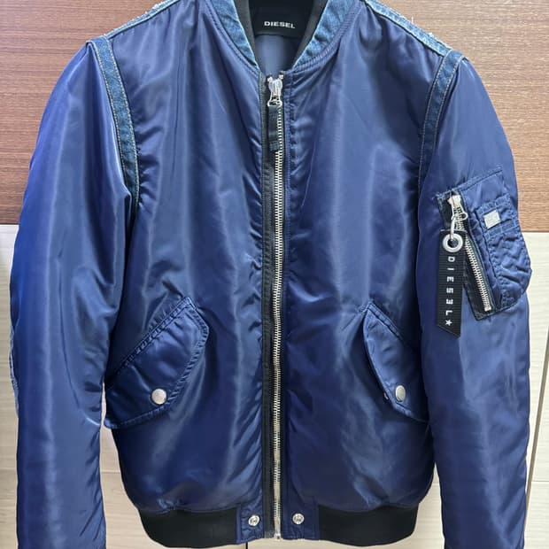 디젤 데님 MA-1 봄버