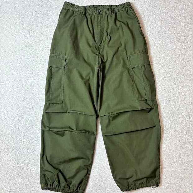 지유 GU 와이드 벌룬핏 카고 팬츠 PN6866
