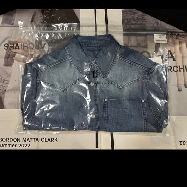 트리밍버드 데님 자켓 윤비누 착용