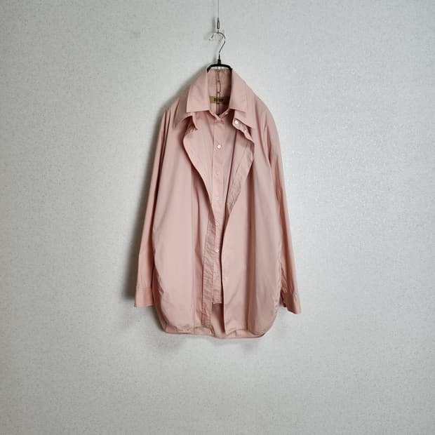 시스템 루즈핏 레이어드 셔츠55 66