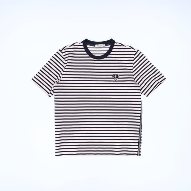 100 이지오 스트라이프 반팔 티셔츠 0223M2