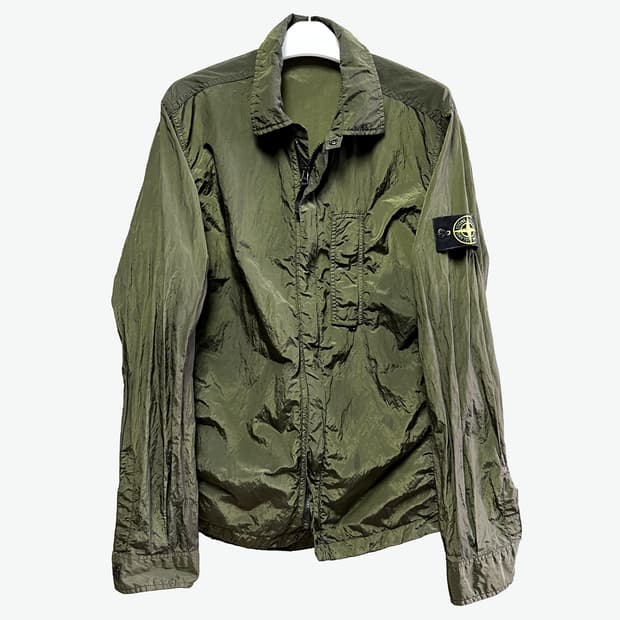 [L/매장판] 스톤아일랜드 나일론 메탈 오버셔츠 자켓