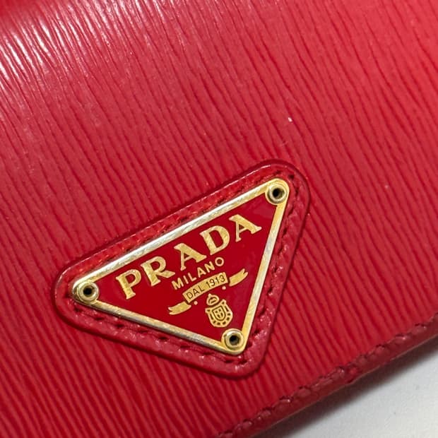 프라다 사피아노 카드지갑