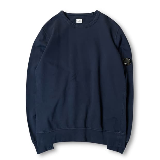 씨피컴퍼니 딥블루 사이드포켓 롱슬리브