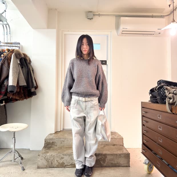 Inverallan Hand Knit  Heavy Wool Sweater