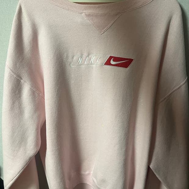 빈티지 나이키 핑크 맨투맨