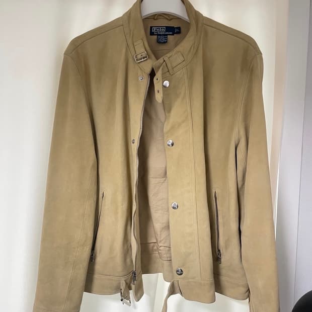 폴로랄프로렌 스웨이드 자켓L