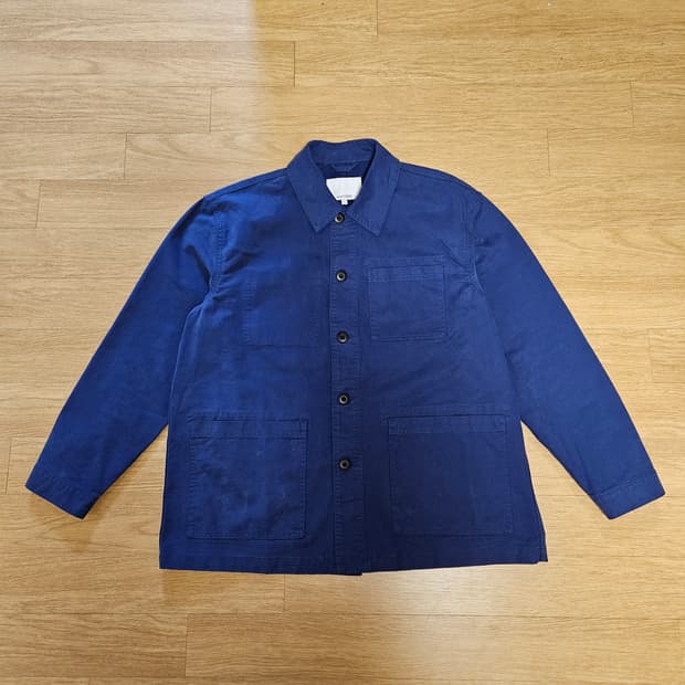 사운즈라이프 몰스킨 프렌치워크자켓(블루, L)