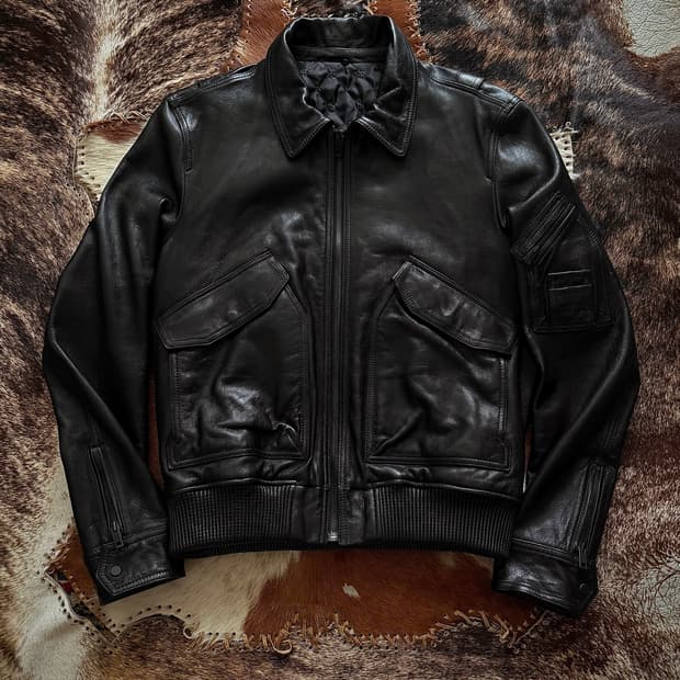 SIEG A-2 Leather Jacket
