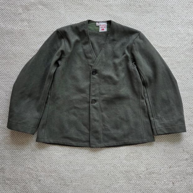 오리지널 프랑스 육군 울 라이너 자켓