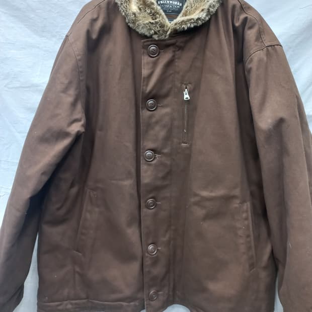 프리즘웍스 N-1 덱 자켓 브라운 XL(남105)