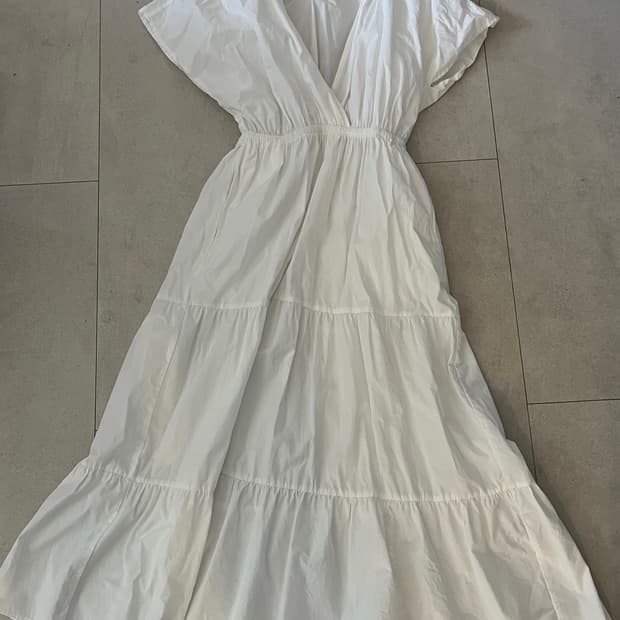 자라 화이트 원피스 s