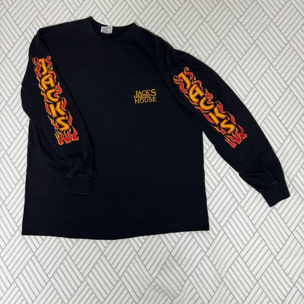 90s flame long sleeve