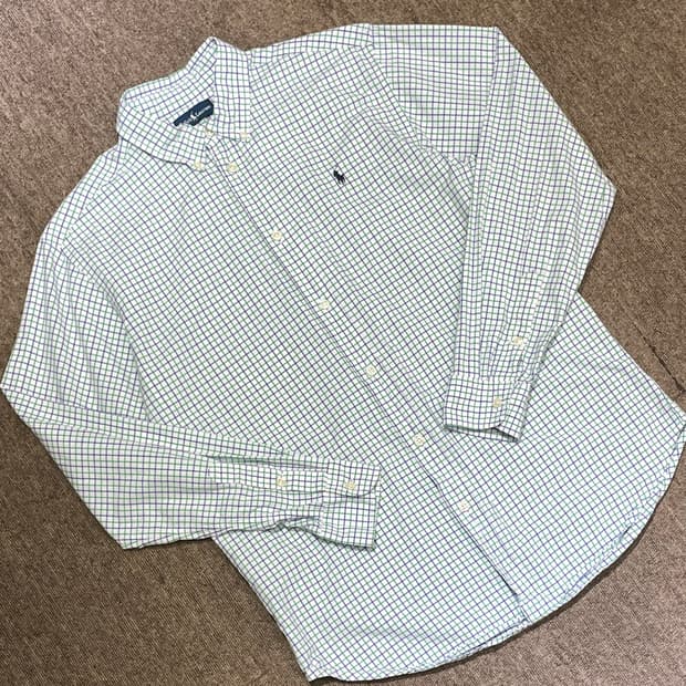 POLO 폴로 랄프로렌 체크 셔츠