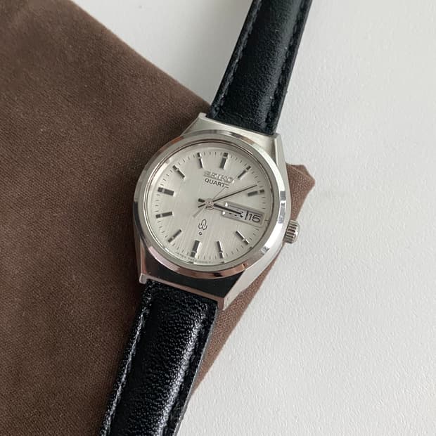 Seiko 세이코 쿼츠 데이데이트 레이디스