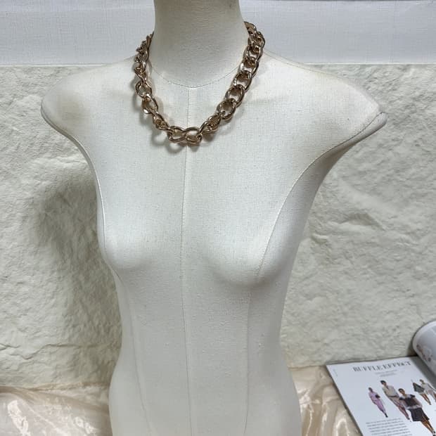 빈티지 쿠바체인 목걸이