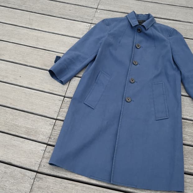 Marc Jacobs Slit Pocket Denim Coat