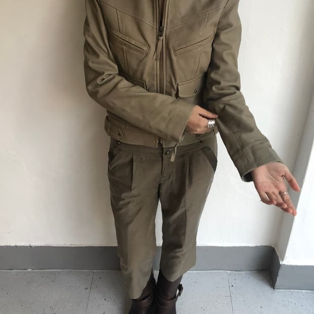 leather jk (sheep skin)