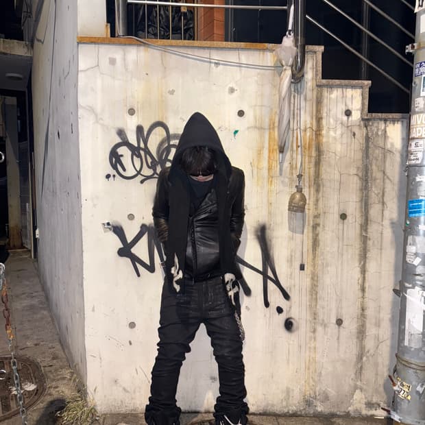 릭오웬스 닥터마틴 스틸토 부츠