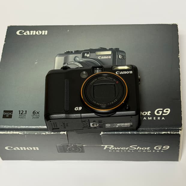 캐논 파워샷 g9 디카 풀박
