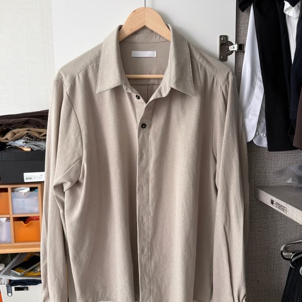 LES Seim tailored shirt (beige) 2사이즈