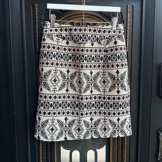 retro girl ethnic skirt