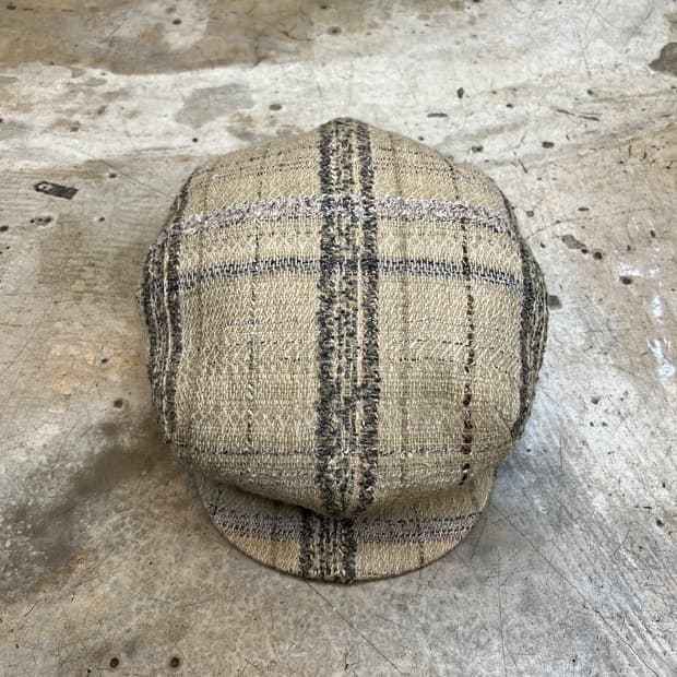 Torpedo 트위드 뉴스보이 캡