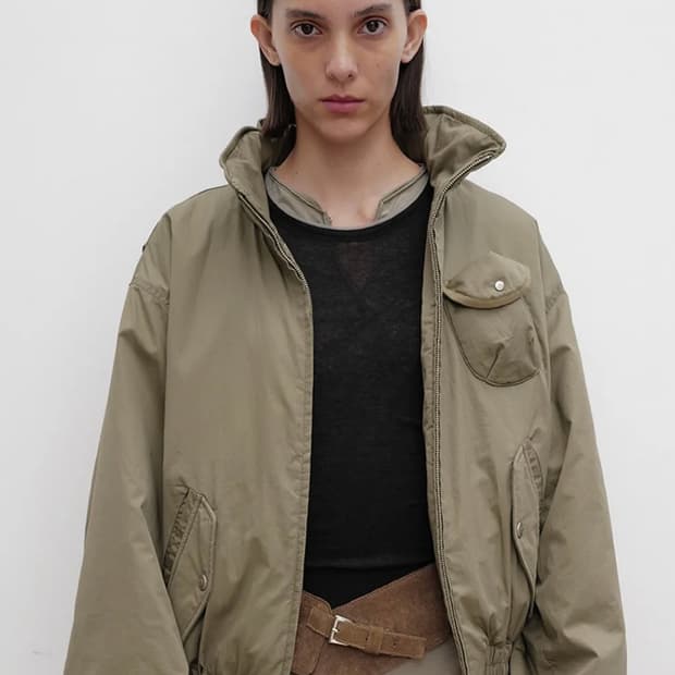 오픈와이와이 COTTON CARGO BOMBER M