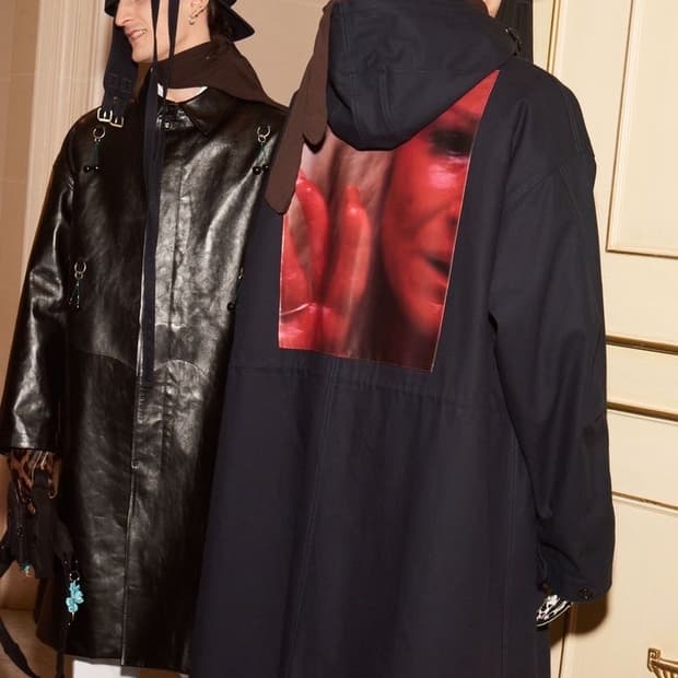 19AW 라프시몬스 롱 퍼 야상 파카2WAY