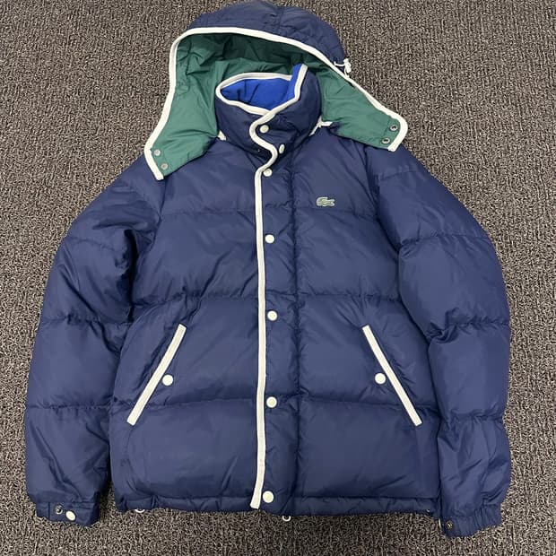 라코스테 라이브 여성 덕다운 패딩 네이비 95(M)