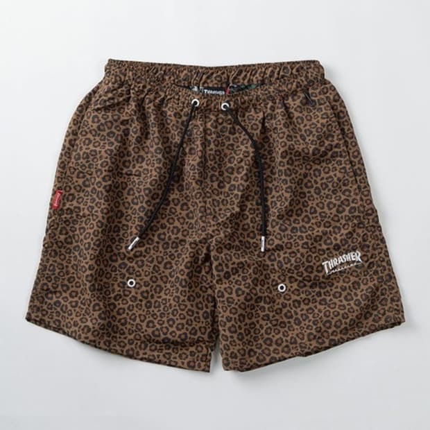 Thrasher leopard shorts