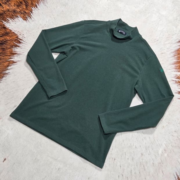 버버리힐스폴로클럽 그레이 반폴라 롱슬리브