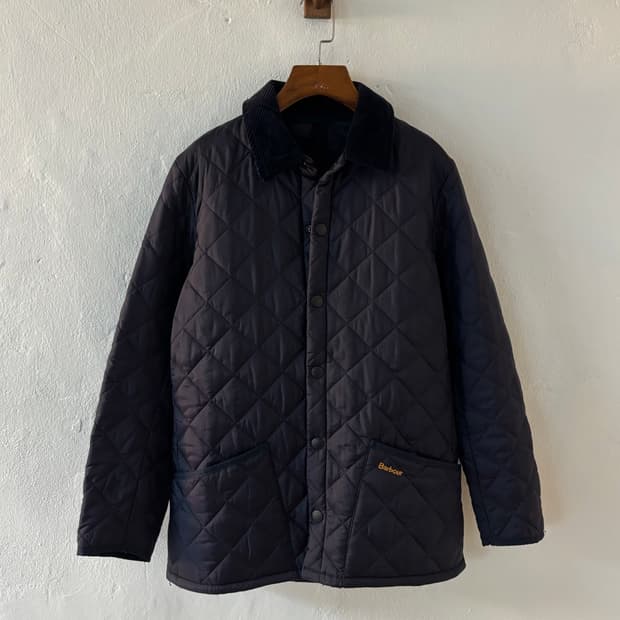 바버 퀼트 자켓