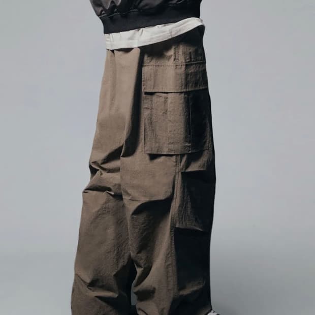 낫포너드 Not4erd 카고팬츠 베이지, 카키, 버건디