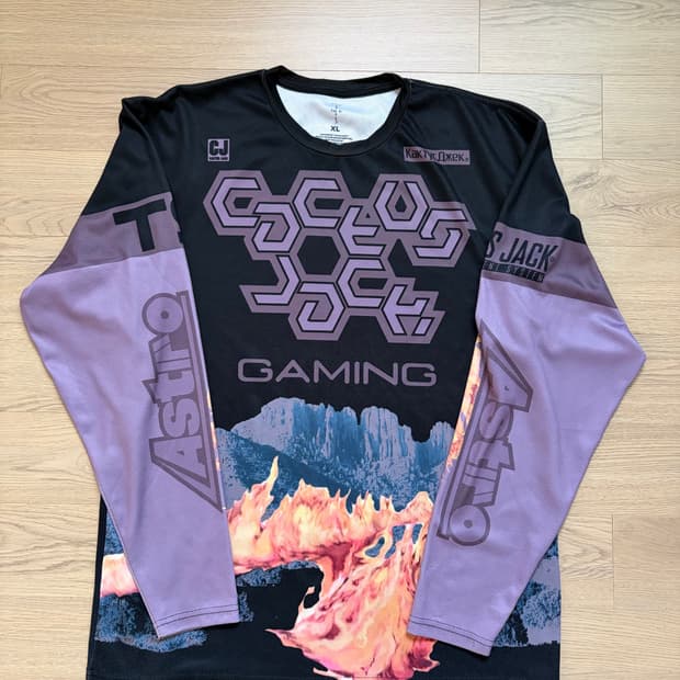 캑터스잭 트래비스스캇 모터사이클 져지 XL