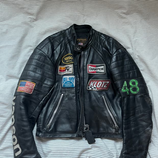 Vanson 라이더 자켓 38